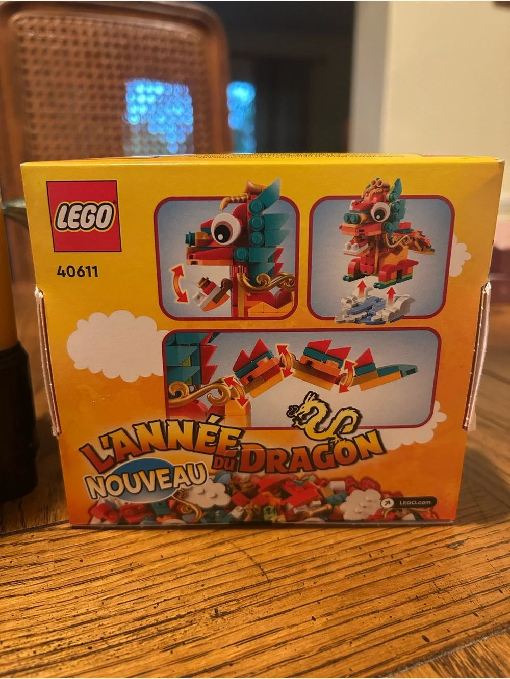 New! LEGO Year of the Dragon Building Toy – Red, Teal & Gold